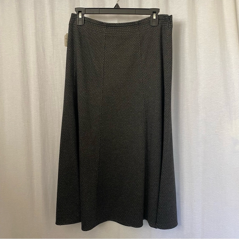 High waisted flare skirt
